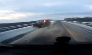 Icy Road Makes Another Victim