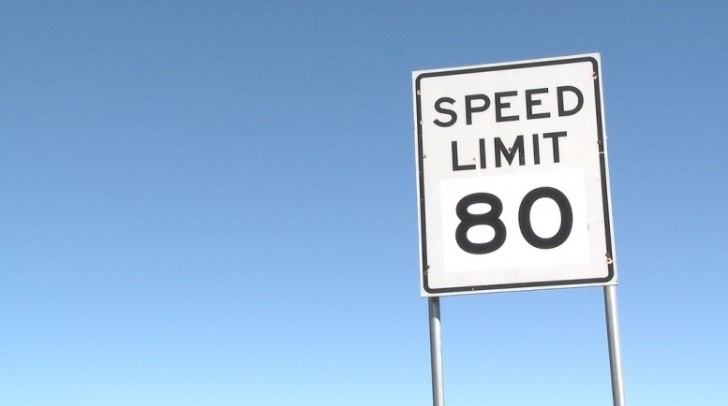 80 mph speed limit