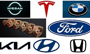 Identifying New Car Emblems Is Hard and Tesla's Badge Is Among the Least Memorable Ones