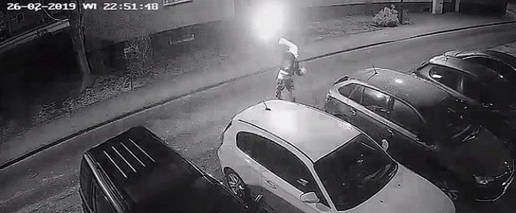 Arsonist targets home, sets fire to parked cars by mistake