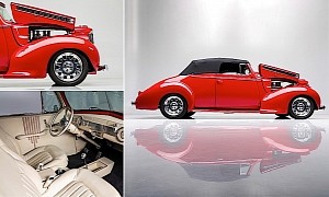 If Cool Were a Car, It Would Be This Kosmos Red 1940 Packard One-Ten