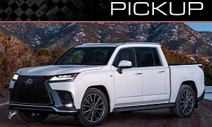 If Real, the Lexus LX 600 Truck Would Be an Epitome of Full-Size Japanese Pickups