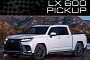 If Real, the Lexus LX 600 Truck Would Be an Epitome of Full-Size Japanese Pickups