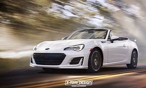 If the 2017 BRZ Cabrio Looks This Good, Why Can't They Build It?