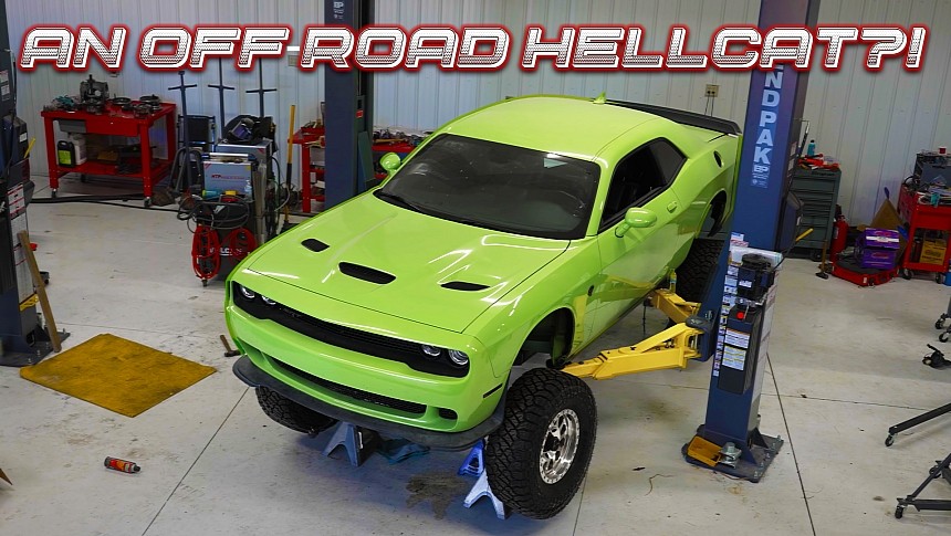 If You Ever Dreamt of Going Off-Roading With a Hellcat, This Is As Close as It Gets