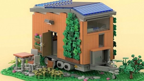 Lego Ideas Tiny House on Wheels