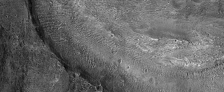 Fluvial channels in Margaritifer Terra