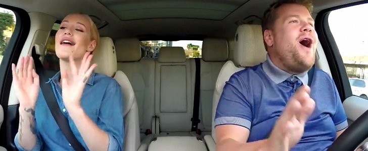 Iggy Azalea Gets the Carpool Karaoke Gig in The Late Late Show with James Corden