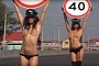 Ignore Speed Limits All You Like, But These Breasts Will Not Be Ignored
