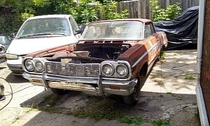 Ignored 1964 Impala SS Begs for Big-Block Muscle, Turbo-Fire 409 Would Fit Like a Glove