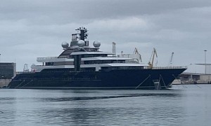 Igor Sechin’s $600 Million Megayacht Crescent Seized in Spain
