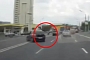 Illegal U-Turn Causes Huge Motorcycle Crash
