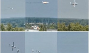 Ilyushin Military Plane Crashes in Russia, the Tragic Moment Was Captured on Camera