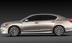 Image of New Acura RLX Concept Sedan Leaked