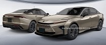 Imagined 2025 Toyota Camry 'XV80' Feels Like a Cooler and Nimbler Crown x Prius