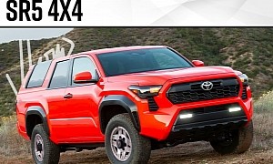 Imagined 3-Door Toyota 4Runner SR 4x4 With Retro-Style Removable Hard Top Looks Glorious