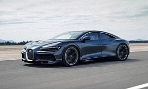 Imagined Bugatti Napon EV Pays Off 30 Years of Waiting for an Ultra-Performance Sedan