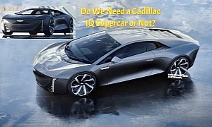Imagined Cadillac IQ Supercar Feels Like a Lamborghini That Was Made in America