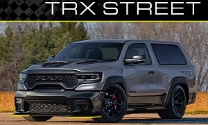 Imagined Fourth-Gen Dodge Ramcharger Drops 2022 TRX to a Raw, “Street” Level