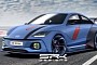 Imagined Hyundai Ioniq 6 N Coupe Might End Up Labeled as a Cartoony Porsche 911