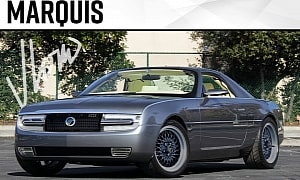 Imagined Mercury Marquis Two-Door Coupe Easily Revives the Brand and Model Line