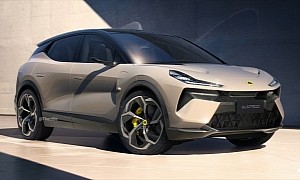 Imagined, Sporty Lotus 'Eletrod' Shrinks Eletre DNA to Geely SEA Compact Levels