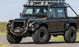 Impeccable 2015 Land Rover Defender 110 From SPECTRE Hits the Auction Block