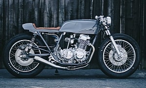 Impeccable Custom Honda CB750 Plays the Cafe Racer Game Better Than Most