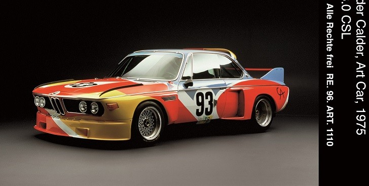 Alexander Calder BMW Art Car