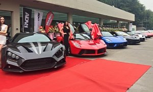 Impressive Wrap Opens Chinese Dealership with Display of Over 12,000 HP