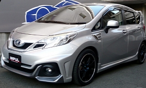 New Nissan Note Tuned by Impul in Japan