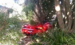 In Australia, a Crashed Ferrari Is Obviously a Spider