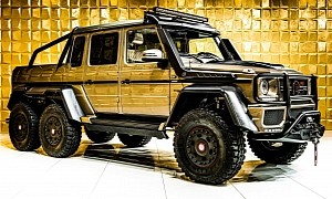 In Case of an Apocalypse, Drive Through Your Garage Door With This Brabus G 63 AMG 6x6