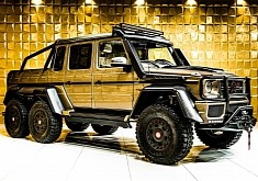 In Case of an Apocalypse, Drive Through the Garage Door With This Brabus G 63 AMG 6x6