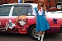 In Japan, Taxi Cabs Are Covered in Anime