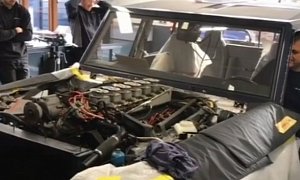 In-Restoration Lamborghini LM002 Starts For the First Time in Years, V12 Is Loud