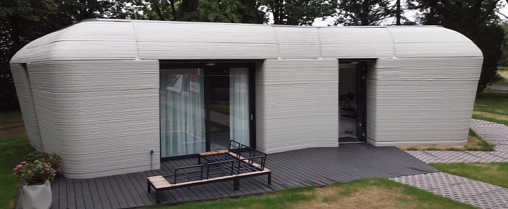 Project Milestone 3D-printed house
