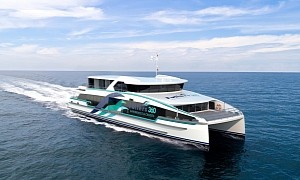 Incat Crowther's Super Fast Electric Hybrid Ferry Is Coming to Auckland
