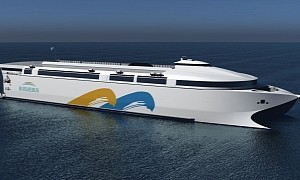 Incat Getting Closer to Delivering World’s Largest Electric Passenger and Vehicle Ferry