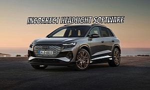 Incorrect Headlight Control Module Software Prompts Audi Q4 e-tron Recall