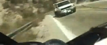 Incredible Brush with Death for Speeding Rider