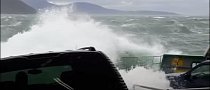 Incredible Footage of Sunday's Windstorm on Board of a Ferry