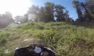 Incredible Grass Save Rider Crashes This Time In The Same Spot