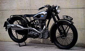 Incredible Restoration for 1937 NSU OSL 251 Bike