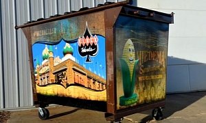 Incredibly Cool Custom Dumpster from Klock Werks Shows the Power of Creativity