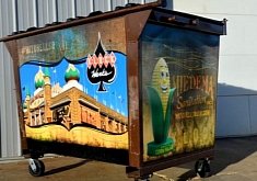 Incredibly Cool Custom Dumpster from Klock Werks Shows the Power of Creativity