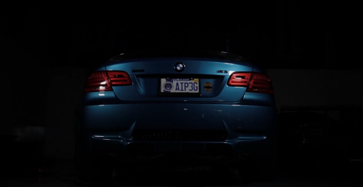 BMW E92 M3 in Atlantis Blue