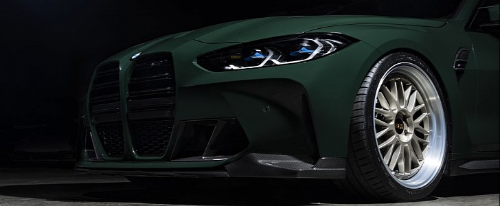 IND Distribution Shows Off British Racing Green BMW M4, All Set for SEMA