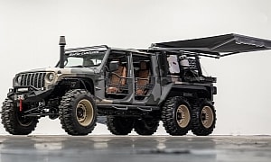 Indeed, the 6x6 Overlander Exists, and It's Made by Apocalypse Based on a Jeep