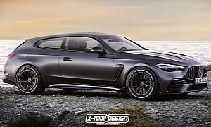 Independent Artist Shows Mercedes-AMG What a CLE 53 Shooting Brake Should Look Like